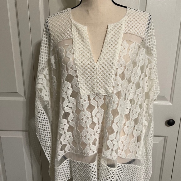 NWT ANTHROPOLOGIE LACE TUNIC - Picture 4 of 5